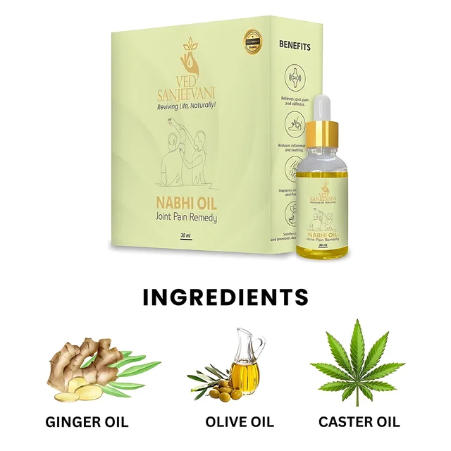 Nabhi Oil – Ayurvedic Joint Pain Relief & Flexibility Booster