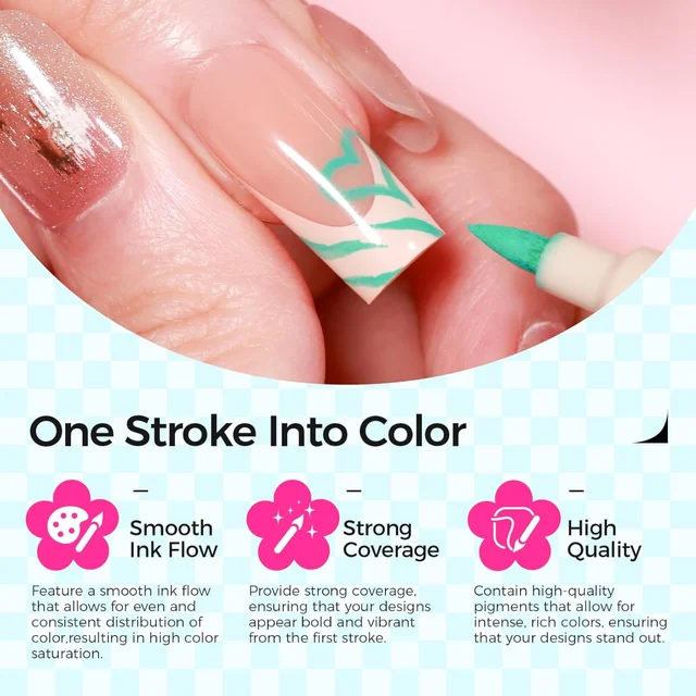 Nail Art Point Pen Set – Easy Design Creation for Women