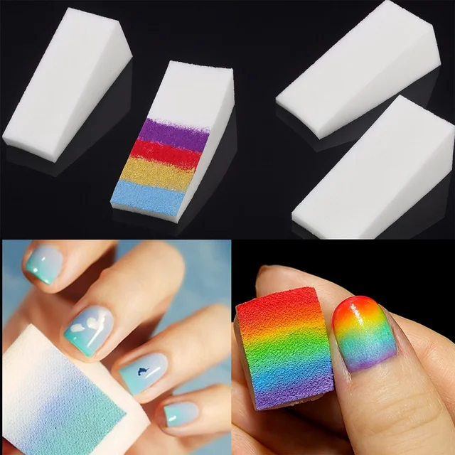 Nail Buffer Blocks – 10 Pcs Professional Nail Polishing Sponge Set