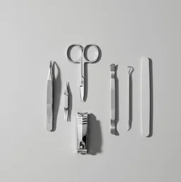 Nail Care Kit – 6-in-1 Stainless Steel Manicure Set | Velvet Wheels