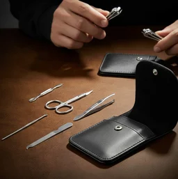 Nail Care Kit – 6-in-1 Stainless Steel Manicure Set | Velvet Wheels