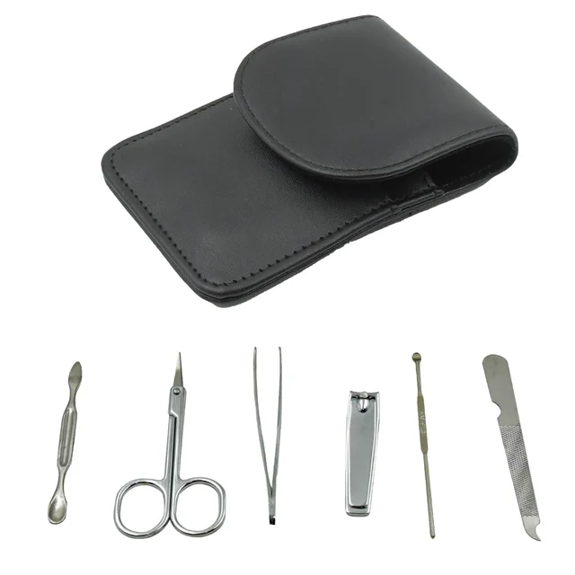 Nail Care Kit – 6-in-1 Stainless Steel Manicure Set | Velvet Wheels