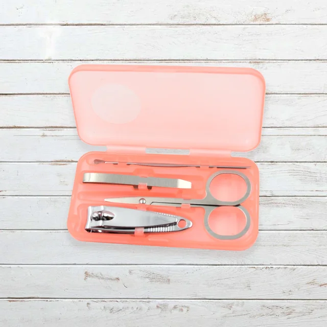 Nail Clipper Set – Stainless Steel 4-Pc Travel Manicure Kit | AuriGlam