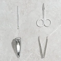 Nail Clipper Set – Stainless Steel 4-Pc Travel Manicure Kit | AuriGlam