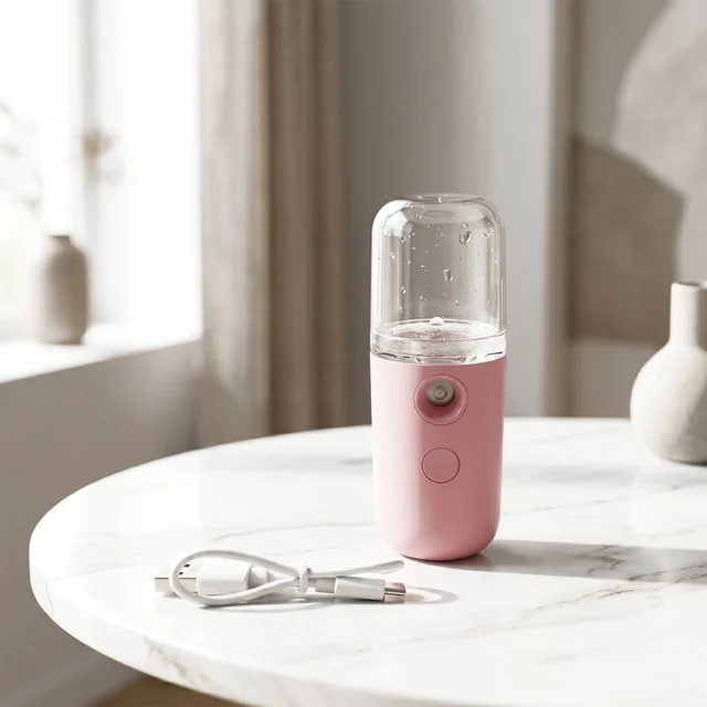 Nano Mist Sprayer – Portable & Refillable for Instant Facial Hydration