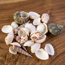 Natural Decorative Seashells Set – Coastal Charm for Home Decor