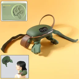 Neck & Shoulder Massager – Rechargeable Kneading with Heat Therapy