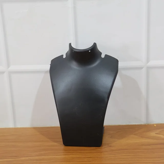 Necklace Display Stand – Premium Black Mannequin Bust 15x11 cm