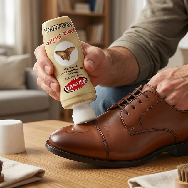 Neutral Liquid Shoe Polish – Instant Shine & Leather Care