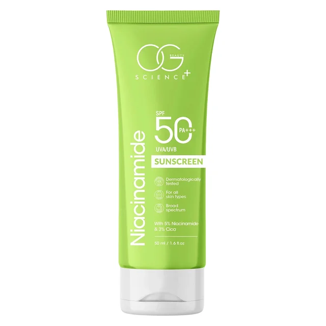 Niacinamide Sunscreen SPF 50 PA+++ – Broad Spectrum Sun Protection