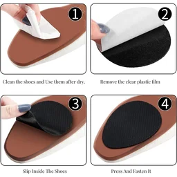 Non-Slip Shoe Pads – Rubber Sole Protectors for Heels | Velvet Wellness