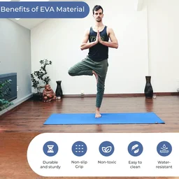 Non-Slip Yoga Mat – Thick, Durable, Portable Exercise Mat