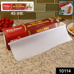 Non-Stick Food Paper Roll – 45m Greaseproof & Eco-Friendly