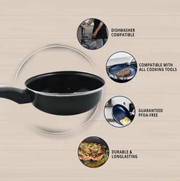 Non-Stick Fry Pan 12-Inch – Gas & Induction Compatible | Indo Glow