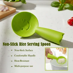 Non-Stick Rice Serving Spoon – Comfortable Grip & Heat-Resistant