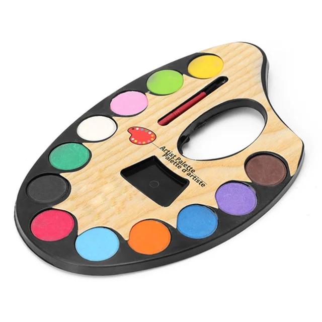 Non-Toxic Watercolor Set – 12 Vibrant Colours for Artists | PaintEdge