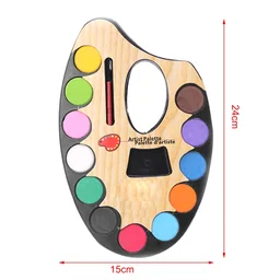 Non-Toxic Watercolor Set – 12 Vibrant Colours for Artists | PaintEdge