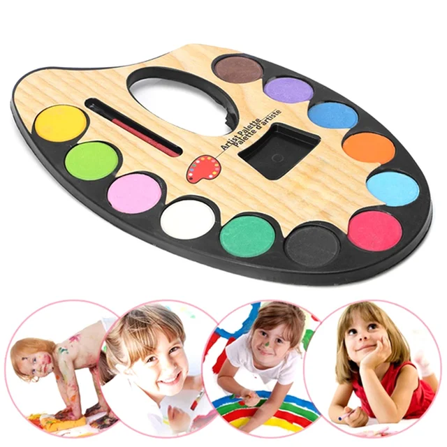 Non-Toxic Watercolor Set – 12 Vibrant Colours for Artists | PaintEdge