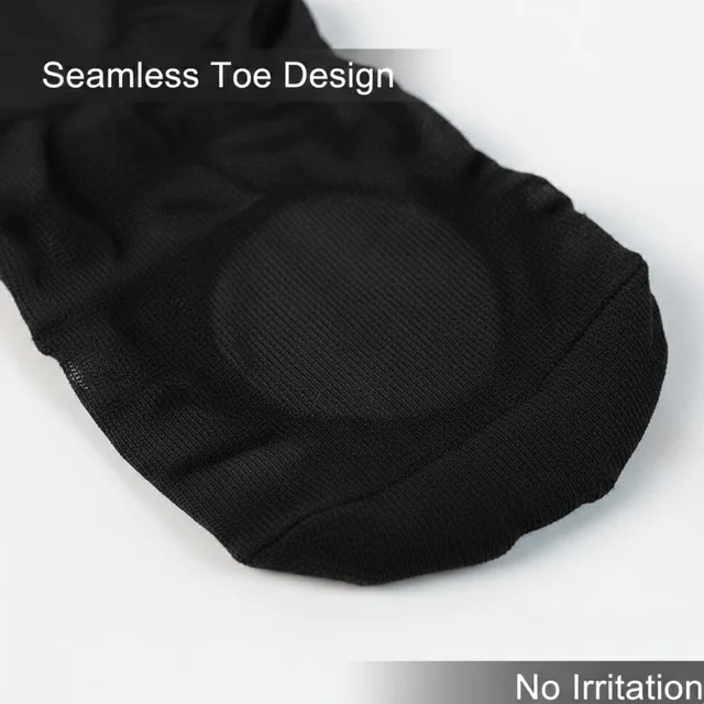 No-Show Liner Socks – Breathable Anti-Slip Comfort