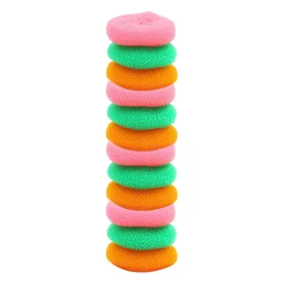 Nylon Scrubber Round – Multi-Surface Cleaning (Pack of 12) | Velvet Wipe