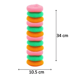 Nylon Scrubber Round – Multi-Surface Cleaning (Pack of 12) | Velvet Wipe