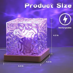Ocean Wave Projector Lamp – Remote Control LED Light | Styleva
