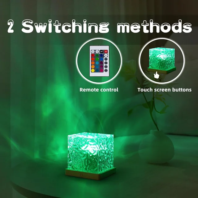 Ocean Wave Projector Lamp – Remote Control LED Light | Styleva