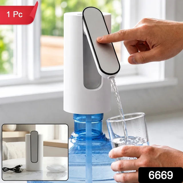 Office Use Electric Water Dispenser Pump USB Rechargeable Foldable (1 Pc)