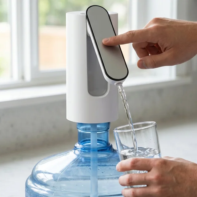 Office Use Electric Water Dispenser Pump USB Rechargeable Foldable (1 Pc)