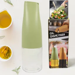 Oil Dispenser 500ml – Auto Open Lid, Non-Drip Bottle | Own Hydrate