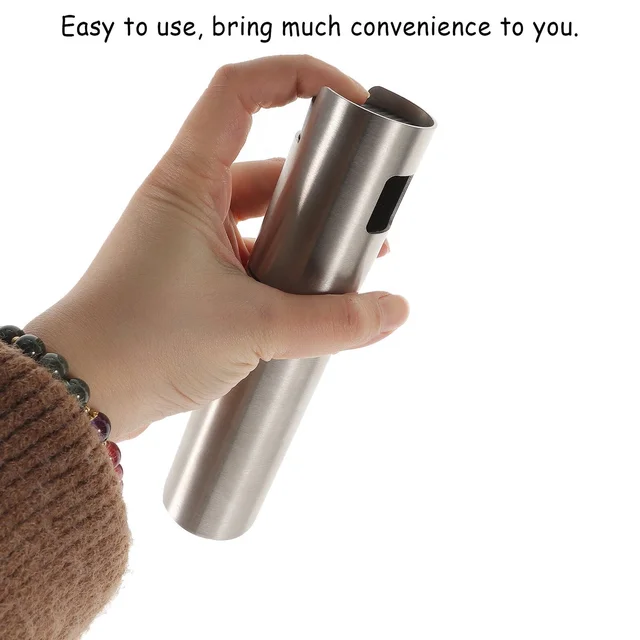 Oil Spray Bottle – 100ml Stainless Steel Glass | Own Hydrate