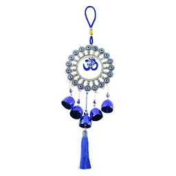 Om Evil Eye Wind Chime – Protective Spiritual Home Decor