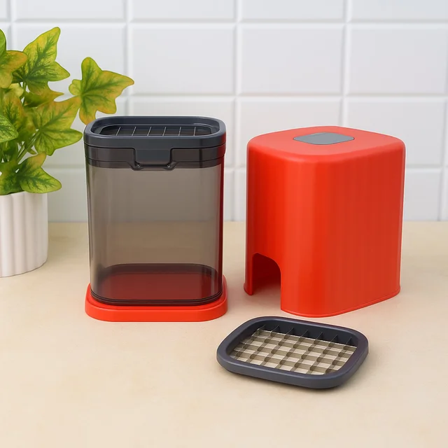 Onion Chopper – Multipurpose Manual Press with Storage Box