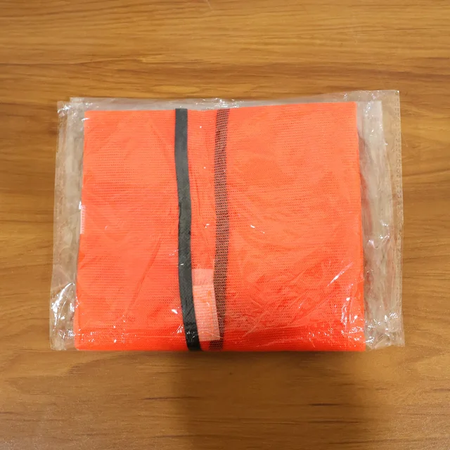 Orange Safety Jacket – High Visibility Vest | Velvet Wheels