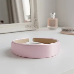 Padded Satin Hairband – Comfortable & Stylish Accessory