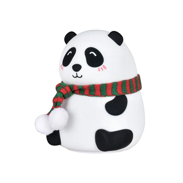 Panda Night Light – 7-Color LED Touch Sensor Lamp | Indo Glow