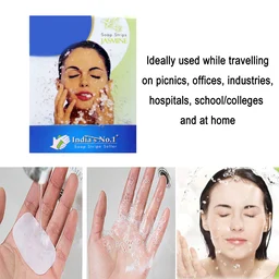Paper Soap Strips – Jasmine Travel Hand Wash (100pc) | Wonder Fresh