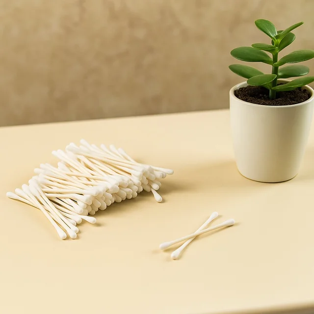 Paper-Stick Cotton Swabs – Dual-Tipped, Eco-Friendly | Tulips