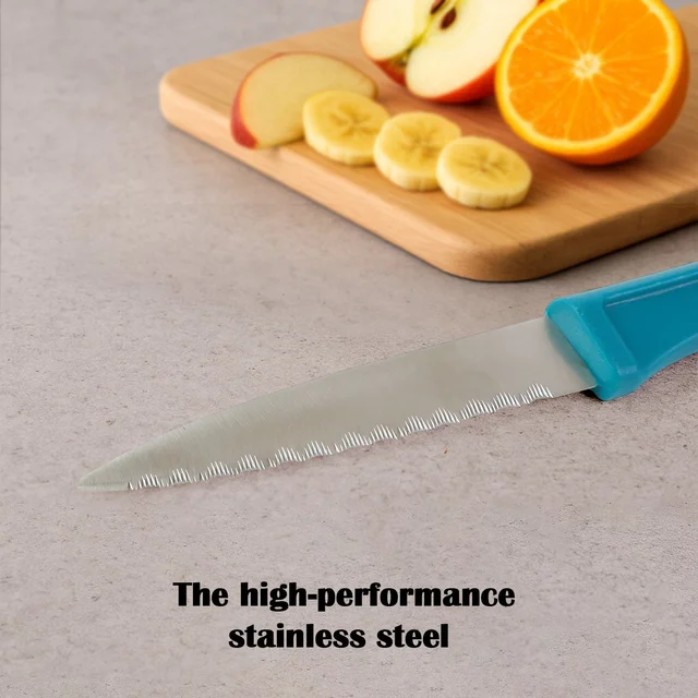Paring Knife – Sharp Serrated Stainless Steel Blade