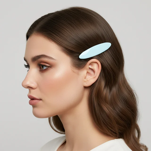 Pastel Comb Hair Clip Set – Lightweight Daily Styling Pack of 4