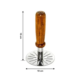 Paubhaji Masher – Ergonomic Stainless Steel | GripChef