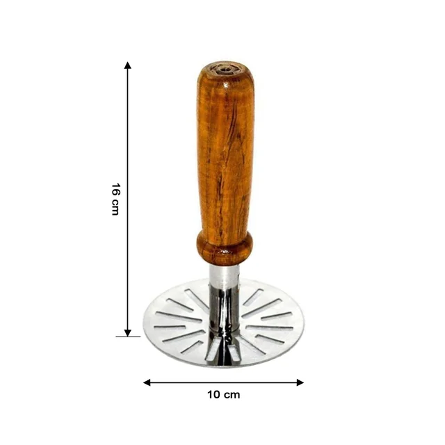Paubhaji Masher – Ergonomic Stainless Steel | GripChef