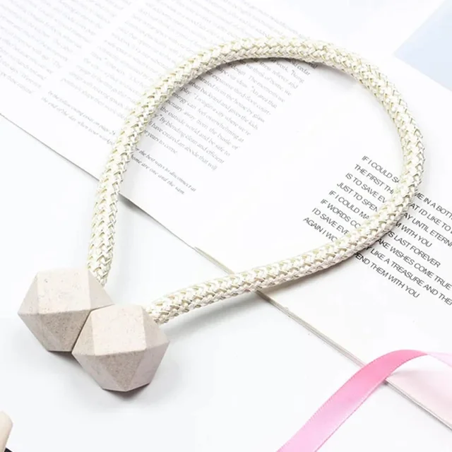 Pearl Curtain Tiebacks – Non-Magnetic & Elegant | FreshAura Homeware
