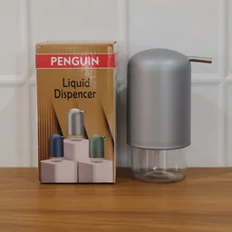 Penguin Liquid Soap Dispenser – Stylish & Refillable for Kitchen & Bath