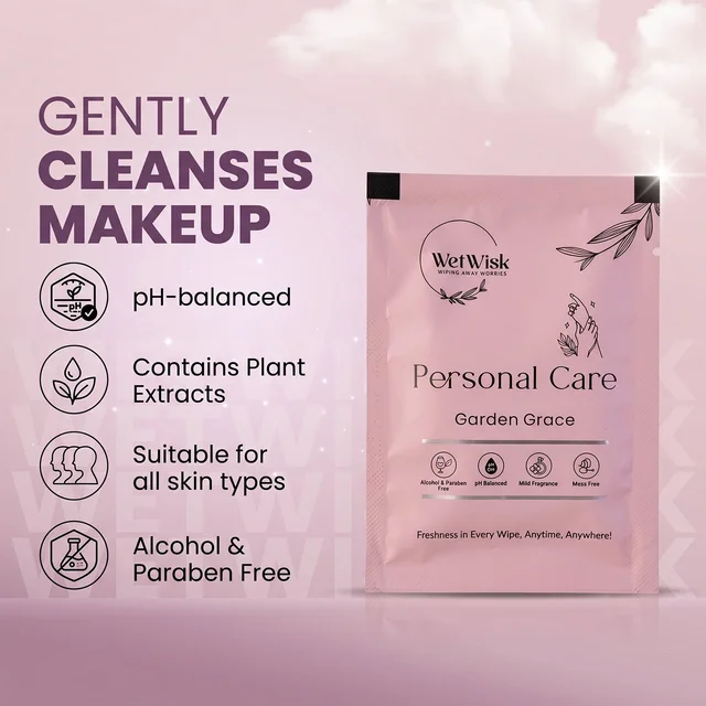 Personal Care Wet Wipes – Gentle Face & Body Cleansing