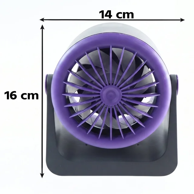 Personal Desktop Air Circulation Fan, Portable USB Desk Fan (1 Pc)