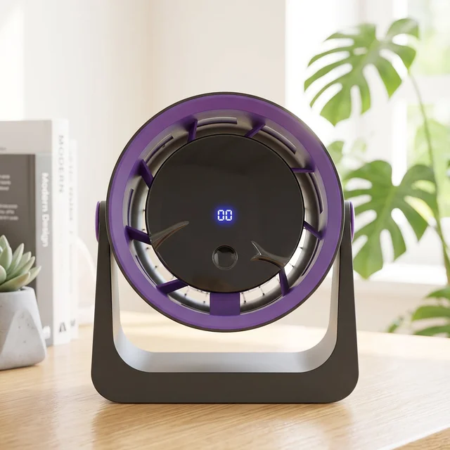 Personal Desktop Air Circulation Fan, Portable USB Desk Fan (1 Pc)