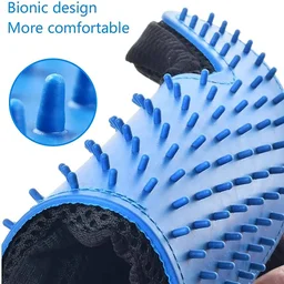 Pet Deshedding Glove – Gentle Grooming | Velvet Wipe