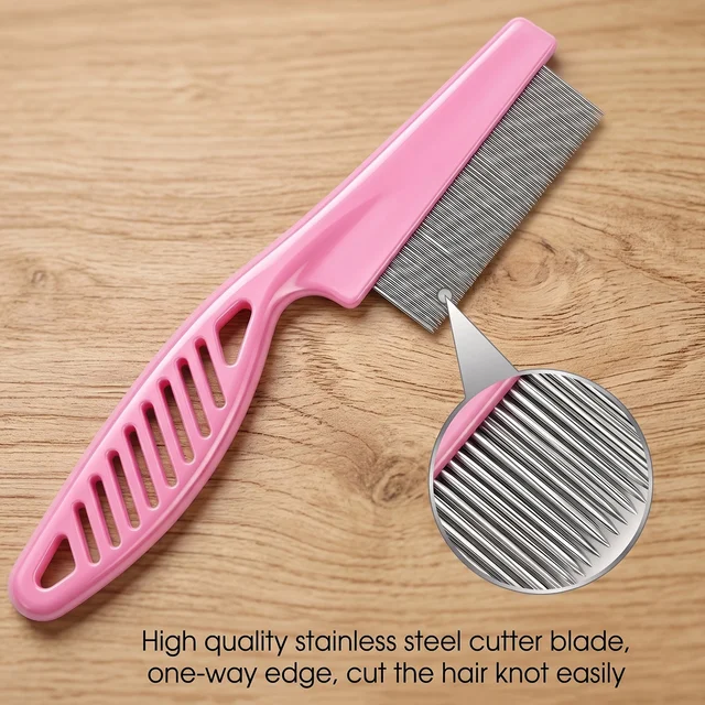 Pet Dog Hair Removal Comb – Easy Shedding and Fur Cleaning
