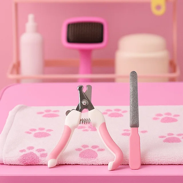 Pet Nail Clipper Set – Safe Stainless Steel Grooming Kit